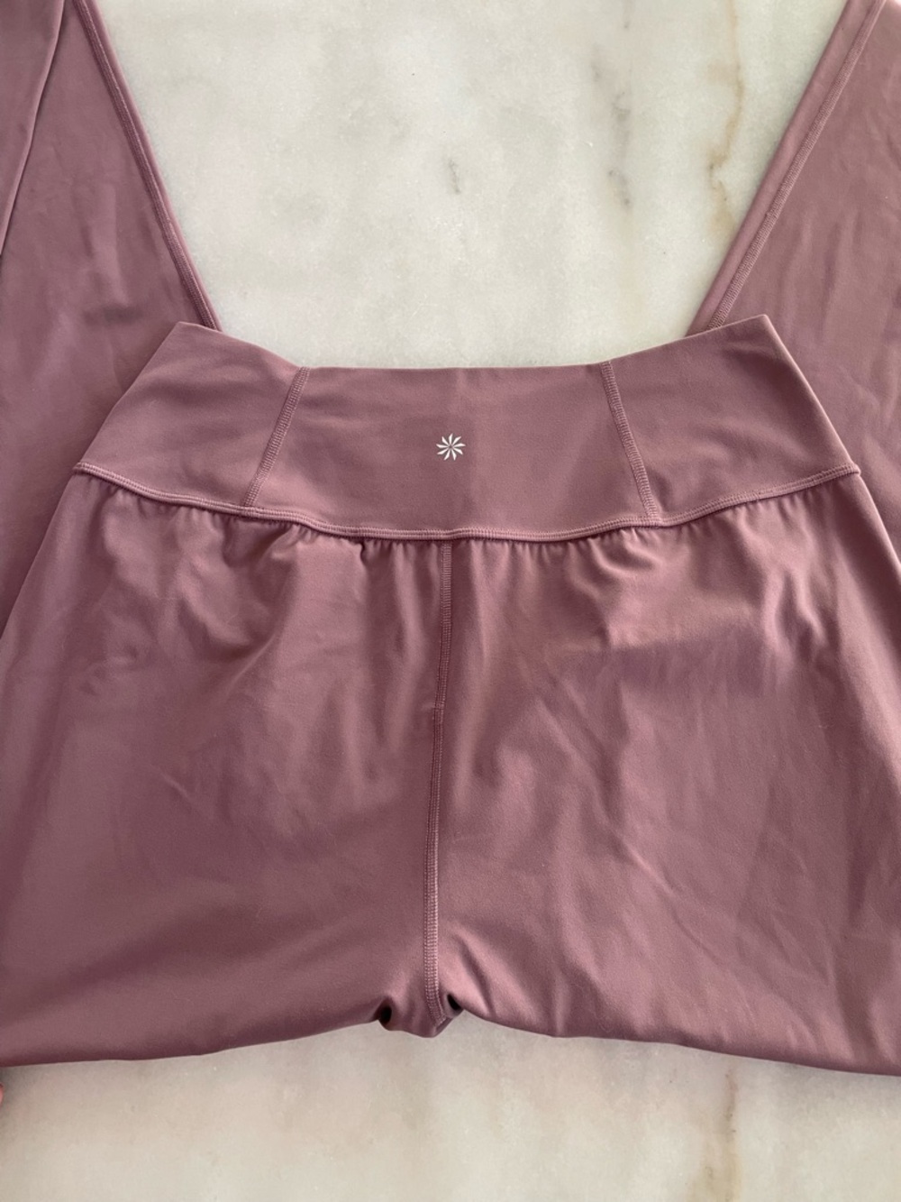 Athleta Elevation Pants Women's High-Rise Performance - Dusty Mauve size M